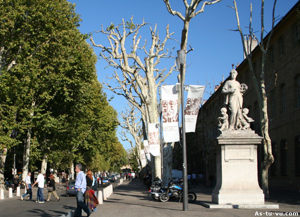 Cours Mirabeau Aix en Provence