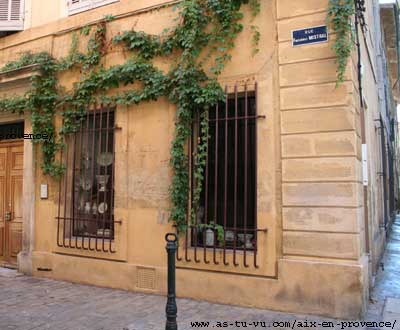 Rue Frederic Mistral à Aix en Provence