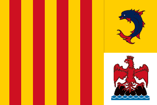 Drapeau Provence Alpes Cote d'Azur