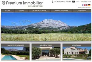 Immobilier Premium: location de vacances, maison et villa avec piscine en Provence